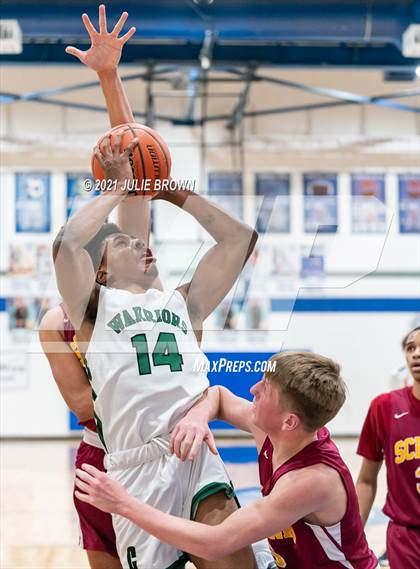 Thumbnail 2 in Covenant Christian vs Indianapolis Scecina Memorial (IHSAA 2A Sectional 1st Round) photogallery.
