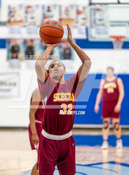 Thumbnail 3 in Covenant Christian vs Indianapolis Scecina Memorial (IHSAA 2A Sectional 1st Round) photogallery.