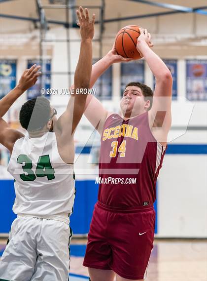 Thumbnail 1 in Covenant Christian vs Indianapolis Scecina Memorial (IHSAA 2A Sectional 1st Round) photogallery.