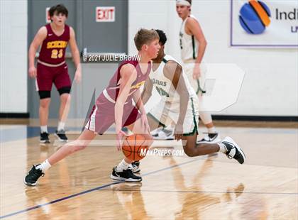 Thumbnail 2 in Covenant Christian vs Indianapolis Scecina Memorial (IHSAA 2A Sectional 1st Round) photogallery.