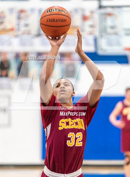 Thumbnail 3 in Covenant Christian vs Indianapolis Scecina Memorial (IHSAA 2A Sectional 1st Round) photogallery.