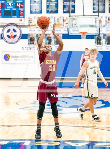 Thumbnail 2 in Covenant Christian vs Indianapolis Scecina Memorial (IHSAA 2A Sectional 1st Round) photogallery.