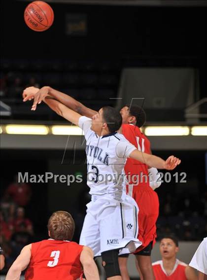 Thumbnail 1 in Mater Dei vs. Loyola (CIF SS D1AA Playoffs) photogallery.