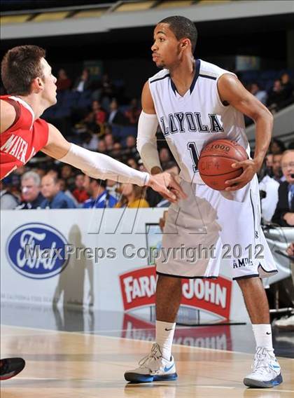 Thumbnail 3 in Mater Dei vs. Loyola (CIF SS D1AA Playoffs) photogallery.