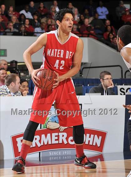 Thumbnail 3 in Mater Dei vs. Loyola (CIF SS D1AA Playoffs) photogallery.