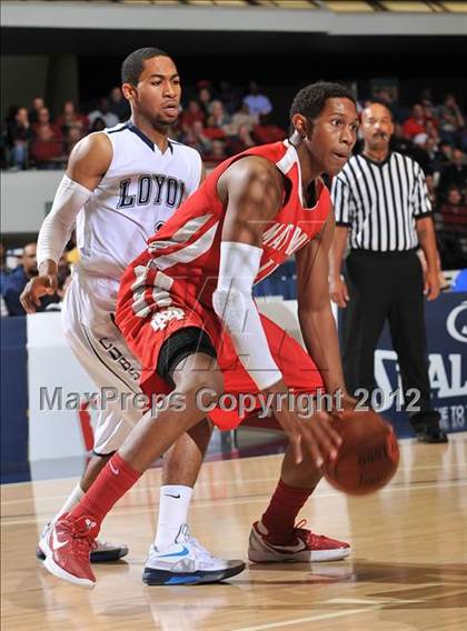 Thumbnail 3 in Mater Dei vs. Loyola (CIF SS D1AA Playoffs) photogallery.