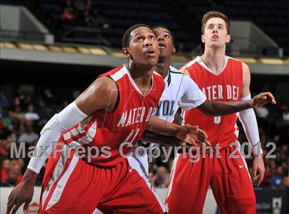 Thumbnail 3 in Mater Dei vs. Loyola (CIF SS D1AA Playoffs) photogallery.