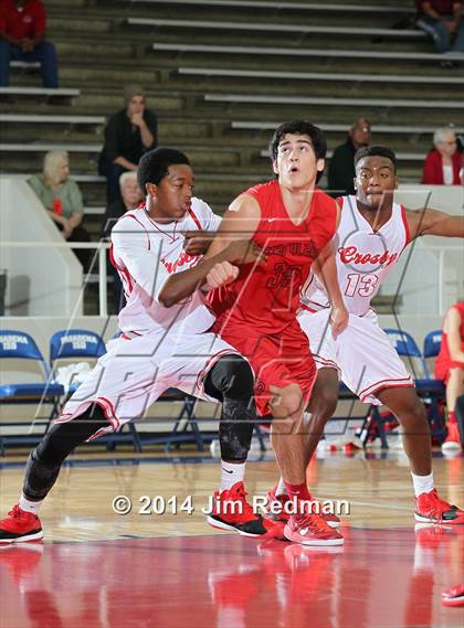 Thumbnail 1 in Crosby vs. Sharyland (McDonald's Texas Invitational) photogallery.