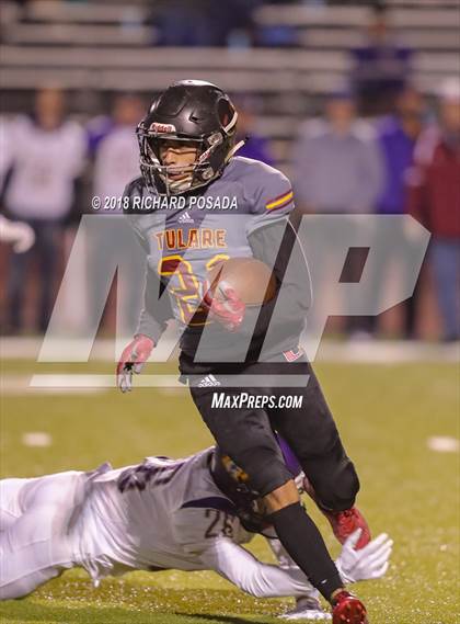 Thumbnail 3 in Righetti vs. Tulare Union (CIF Divsion II Final) photogallery.