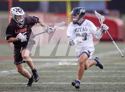 Thumbnail 1 in Landon vs. Georgetown Prep (@ Catholic University) photogallery.
