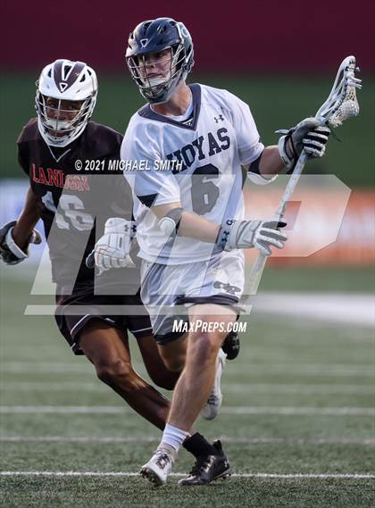 Thumbnail 1 in Landon vs. Georgetown Prep (@ Catholic University) photogallery.