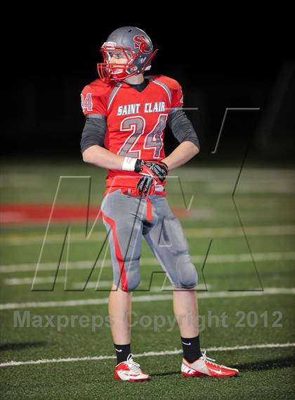 Thumbnail 2 in Priory @ St. Clair (MSHSAA District Playoffs) photogallery.