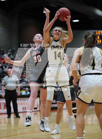 Thumbnail 1 in Delta vs. Emery (UHSAA 3A Quarterfinal) photogallery.