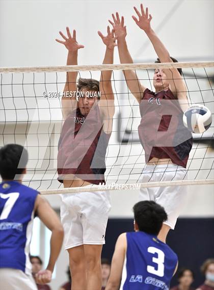 Thumbnail 2 in Capistrano Valley Christian @ La Quinta (CIF D4 SoCal Regional Final) photogallery.