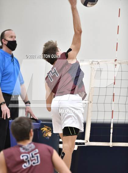 Thumbnail 2 in Capistrano Valley Christian @ La Quinta (CIF D4 SoCal Regional Final) photogallery.