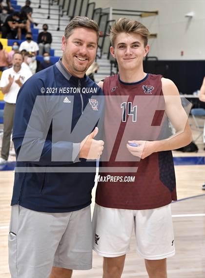 Thumbnail 2 in Capistrano Valley Christian @ La Quinta (CIF D4 SoCal Regional Final) photogallery.