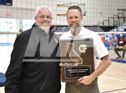 Thumbnail 3 in Capistrano Valley Christian @ La Quinta (CIF D4 SoCal Regional Final) photogallery.