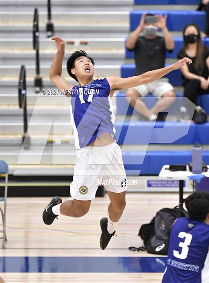 Thumbnail 2 in Capistrano Valley Christian @ La Quinta (CIF D4 SoCal Regional Final) photogallery.