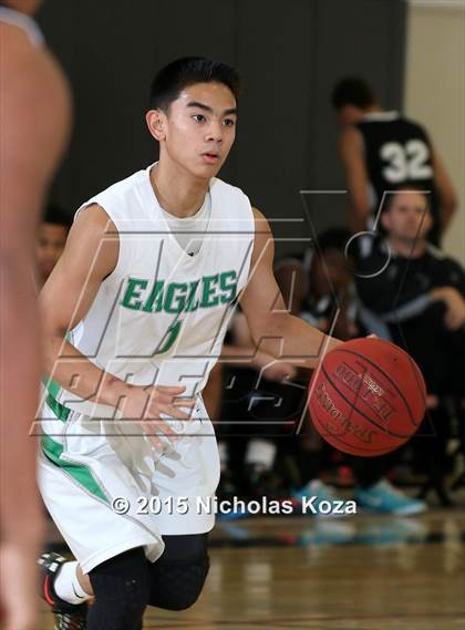 Thumbnail 2 in Eagle Rock vs. Stockdale (D1 Bound So Cal Christmas Classic) photogallery.