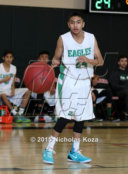 Thumbnail 2 in Eagle Rock vs. Stockdale (D1 Bound So Cal Christmas Classic) photogallery.