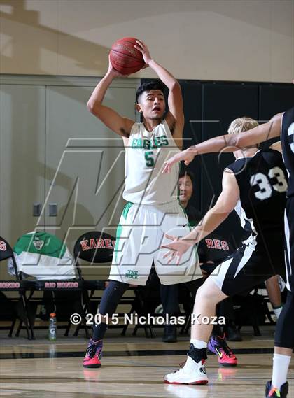 Thumbnail 3 in Eagle Rock vs. Stockdale (D1 Bound So Cal Christmas Classic) photogallery.