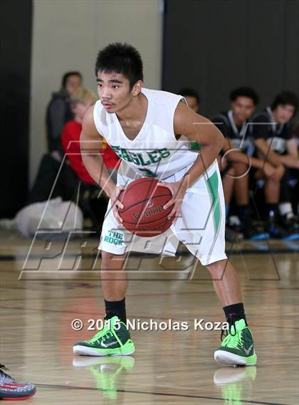 Thumbnail 1 in Eagle Rock vs. Stockdale (D1 Bound So Cal Christmas Classic) photogallery.
