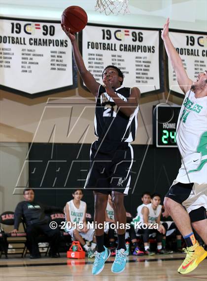 Thumbnail 3 in Eagle Rock vs. Stockdale (D1 Bound So Cal Christmas Classic) photogallery.