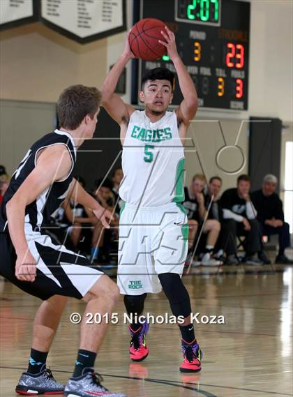 Thumbnail 1 in Eagle Rock vs. Stockdale (D1 Bound So Cal Christmas Classic) photogallery.