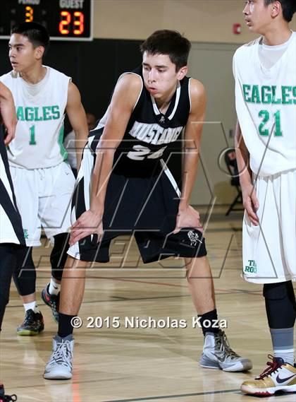Thumbnail 2 in Eagle Rock vs. Stockdale (D1 Bound So Cal Christmas Classic) photogallery.