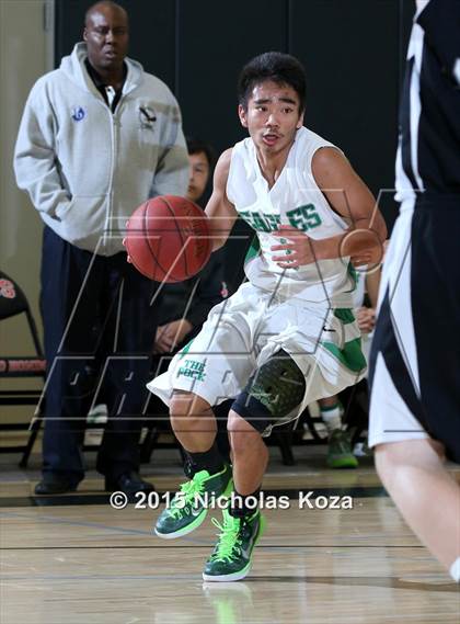 Thumbnail 2 in Eagle Rock vs. Stockdale (D1 Bound So Cal Christmas Classic) photogallery.