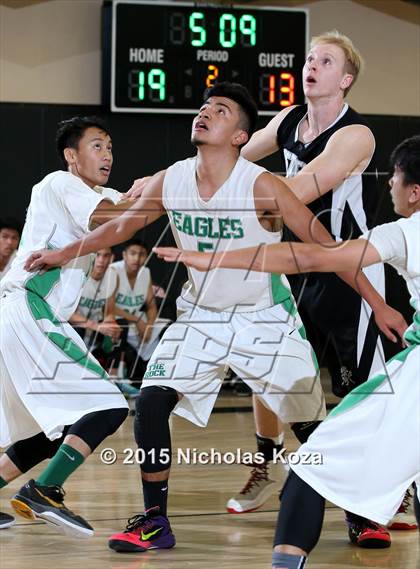 Thumbnail 3 in Eagle Rock vs. Stockdale (D1 Bound So Cal Christmas Classic) photogallery.