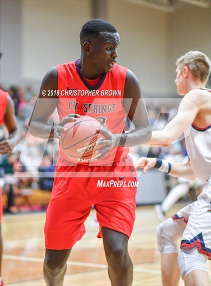 Thumbnail 3 in Tompkins vs. Cypress Springs (UIL 6A Area Playoff) photogallery.