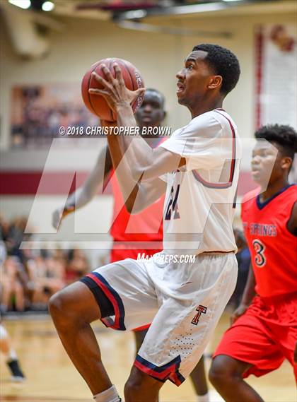 Thumbnail 2 in Tompkins vs. Cypress Springs (UIL 6A Area Playoff) photogallery.
