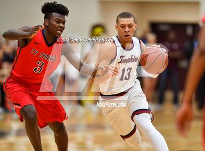 Thumbnail 3 in Tompkins vs. Cypress Springs (UIL 6A Area Playoff) photogallery.
