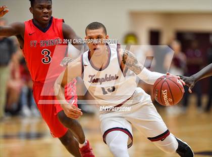 Thumbnail 2 in Tompkins vs. Cypress Springs (UIL 6A Area Playoff) photogallery.