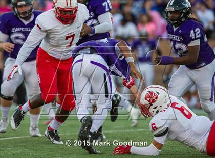 Thumbnail 1 in Katy Tigers vs Morton Ranch photogallery.