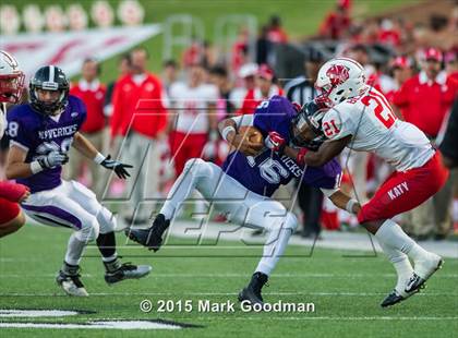 Thumbnail 1 in Katy Tigers vs Morton Ranch photogallery.
