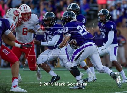 Thumbnail 1 in Katy Tigers vs Morton Ranch photogallery.