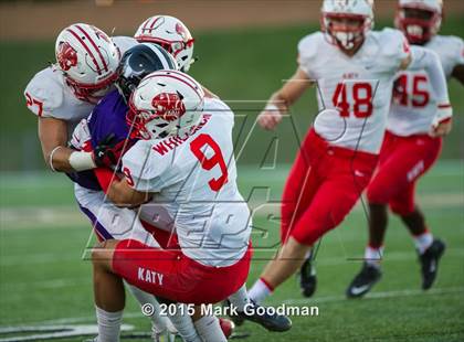 Thumbnail 2 in Katy Tigers vs Morton Ranch photogallery.