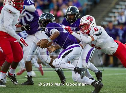 Thumbnail 2 in Katy Tigers vs Morton Ranch photogallery.