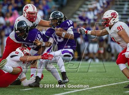 Thumbnail 1 in Katy Tigers vs Morton Ranch photogallery.