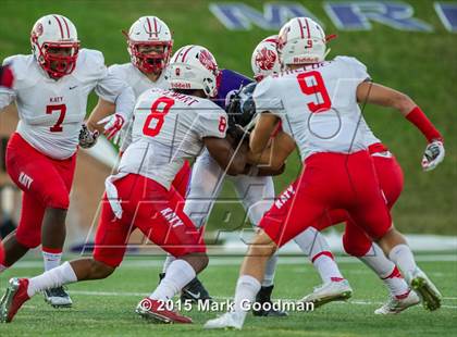Thumbnail 2 in Katy Tigers vs Morton Ranch photogallery.