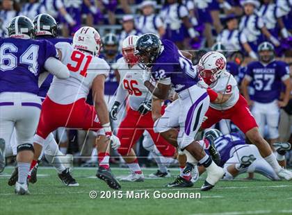 Thumbnail 1 in Katy Tigers vs Morton Ranch photogallery.