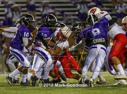 Thumbnail 1 in Katy Tigers vs Morton Ranch photogallery.