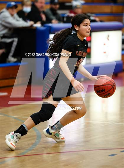 Thumbnail 3 in East Union vs. Los Banos (CIF SJS D3 Quarterfinal) photogallery.