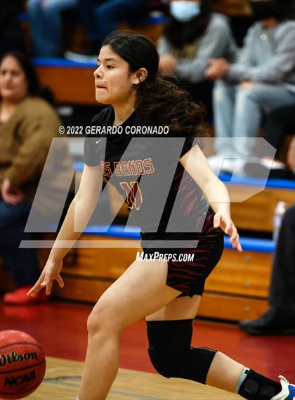 Thumbnail 2 in East Union vs. Los Banos (CIF SJS D3 Quarterfinal) photogallery.