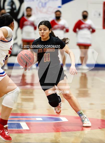 Thumbnail 3 in East Union vs. Los Banos (CIF SJS D3 Quarterfinal) photogallery.
