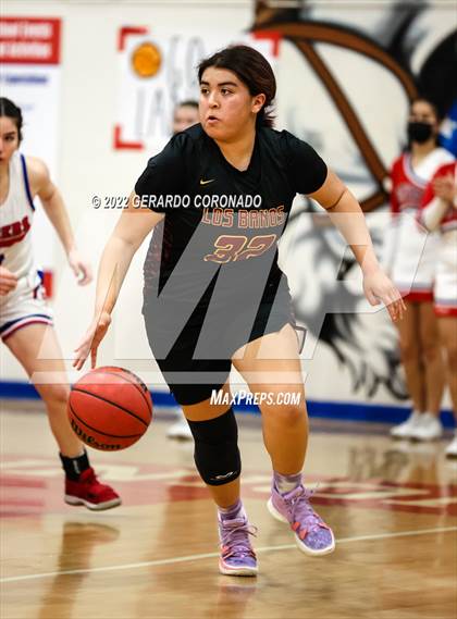 Thumbnail 3 in East Union vs. Los Banos (CIF SJS D3 Quarterfinal) photogallery.
