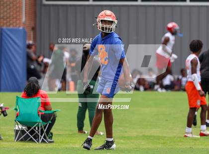Thumbnail 1 in DeSoto Central vs Southaven (U of Memphis 7v7) photogallery.