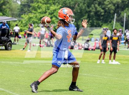 Thumbnail 2 in DeSoto Central vs Southaven (U of Memphis 7v7) photogallery.